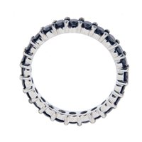 Anello Fanton Gioielli ETERNITY in Oro bianco Diamante Black 1.70 Ct FGETEBLOBA1 - FGETEBLOBA1